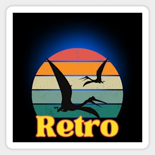 Retro Dino Magnet